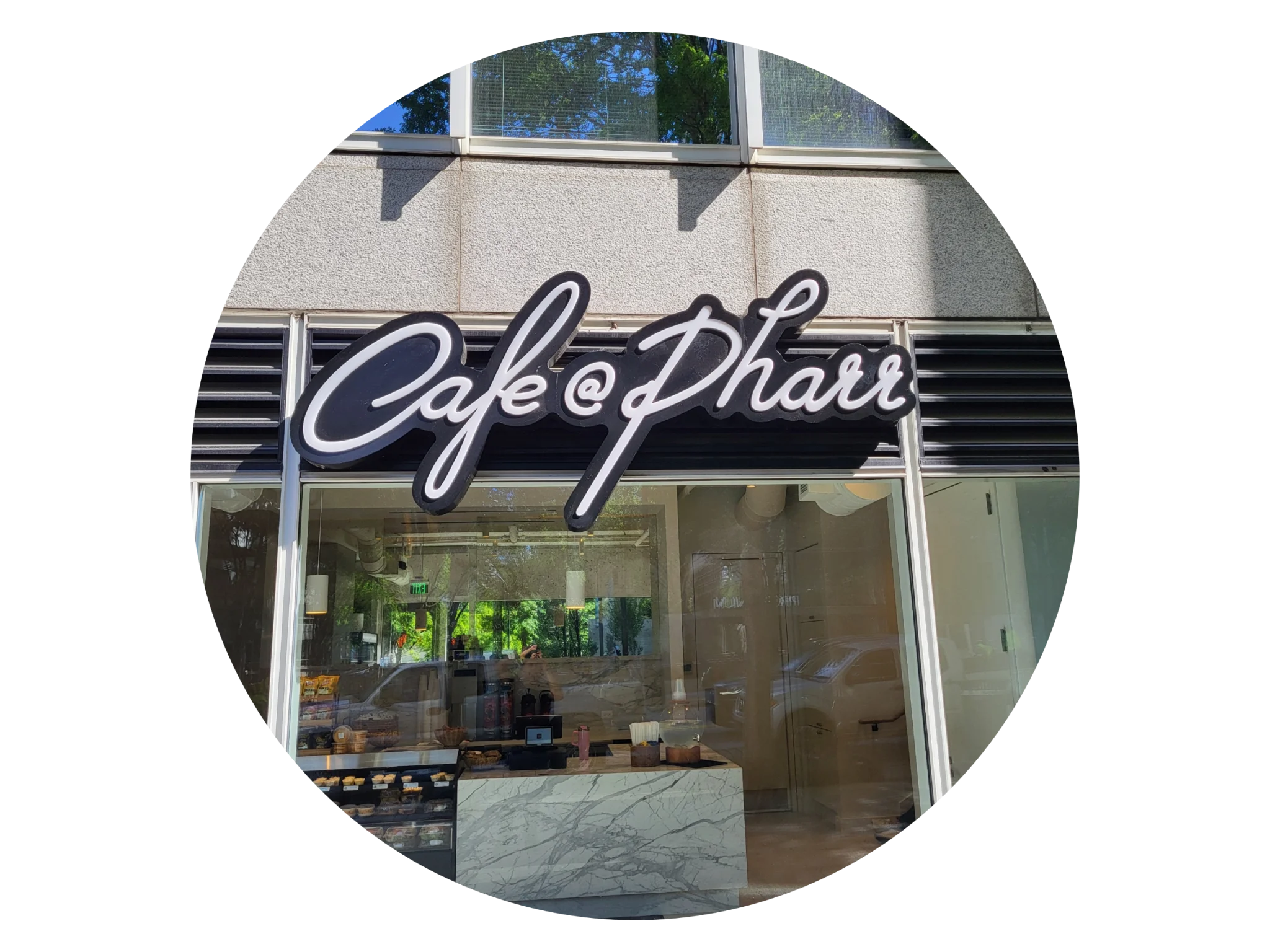 Cafe At Pharr At Foxgloves